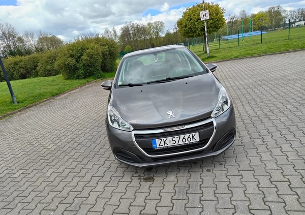 Peugeot 208 cena 26800 przebieg: 173400, rok produkcji 2017 z Szczecinek małe 191